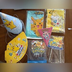 Pokemon Birthday Party Decorations Set